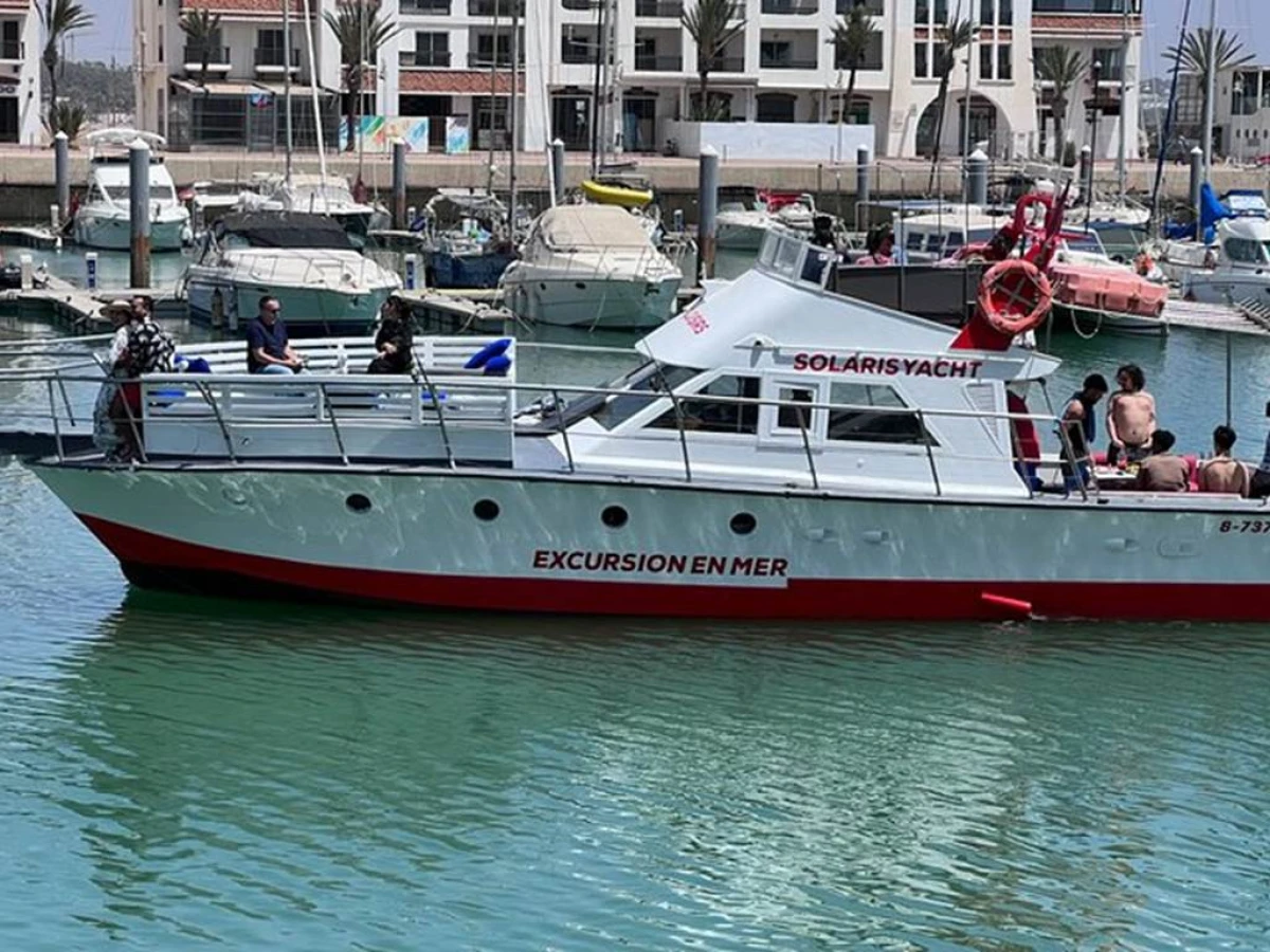 4 Heures de Bateau : Pêche, BBQ, Baignade - Tourisme Agadir Souss-Massa