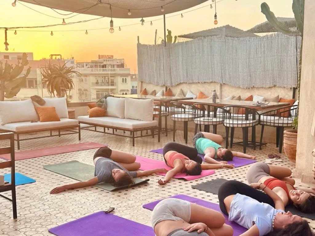 Yoga class - Tourisme Agadir Souss-Massa