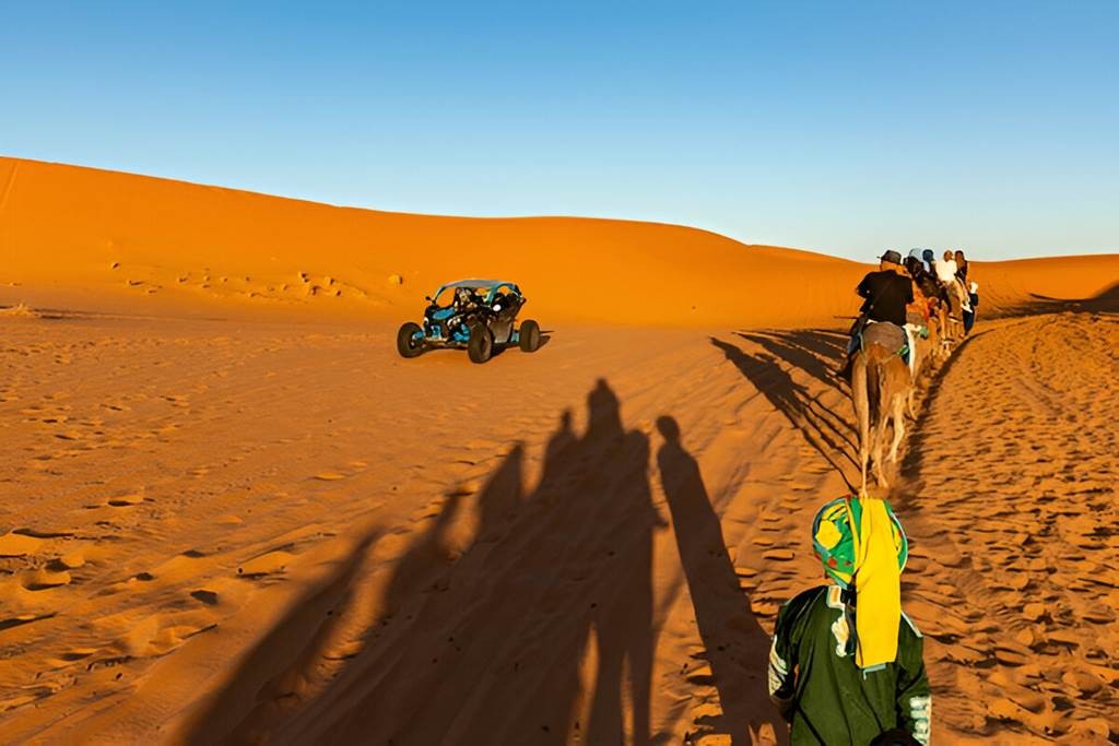 Sandboarding, Camel Ride, Buggy Tour & BBQ Demander à ChatGPT - Tourisme Agadir Souss-Massa